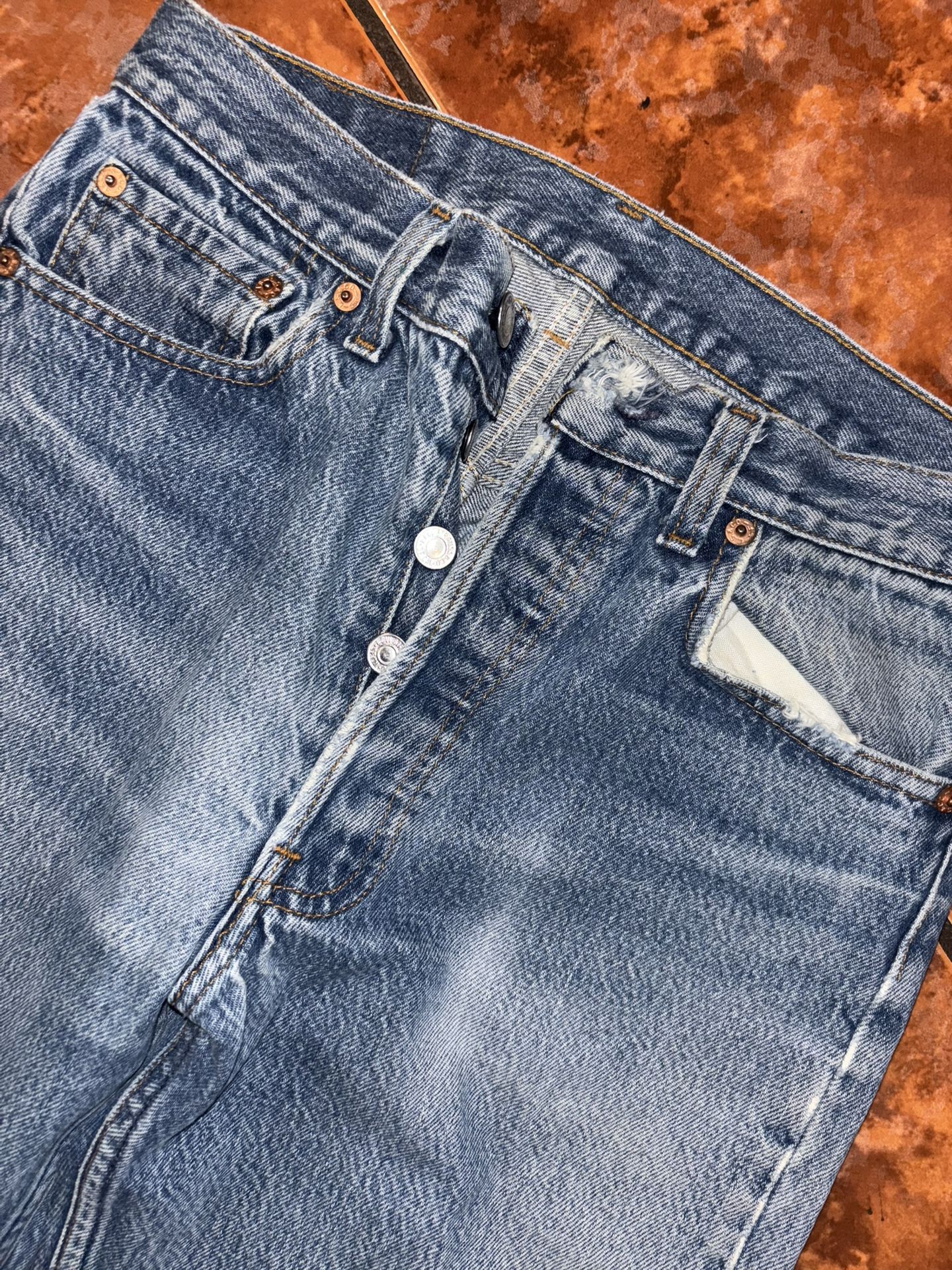 Pair Of Vintage Made In The USA Levi’s Waist 30 Length 38