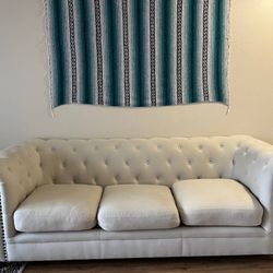 WHITE COUCH