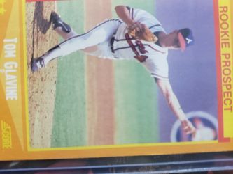 Tom GLAVINE 1988 Score "Rookie Prospect" Card