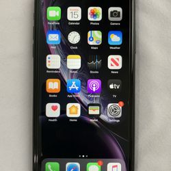 iPhone XR 64GB With Screen Protector. Nice And Clean. For Parts Or Repair. Locked