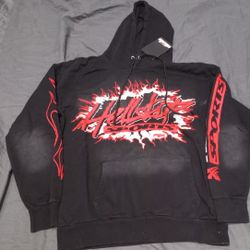 Hellstar Men's Hoodie Size LARGE 