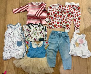 2 year old girl clothes - variety brands - pretty new