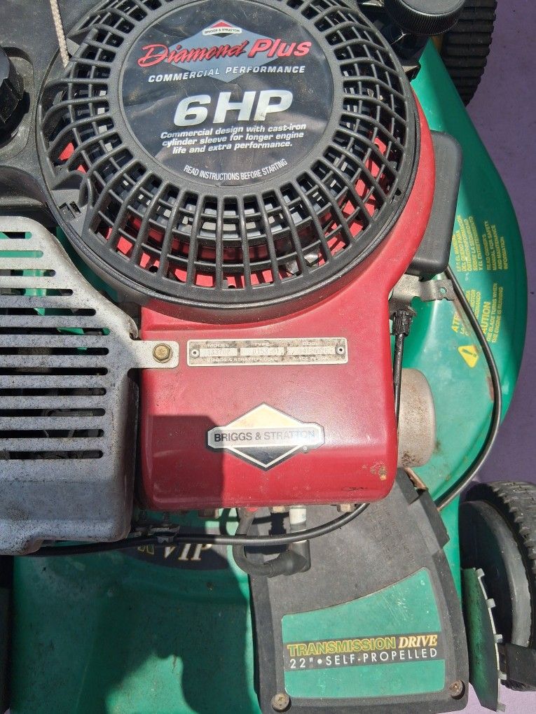 Mower Self Propelled A Beast Working