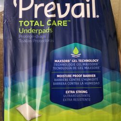 Prevail Total Care Underpads $3 A Pack