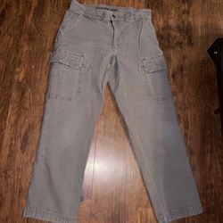 Duluth Trading Co Flex Fire Hose 38x32 Utility Pants Size W35/L32 Relaxed Fit