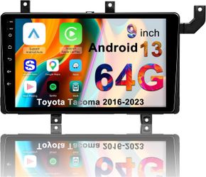Toyota Tacoma 2016-2023 Android 13 CarPlay Radio 10.2” 64GB