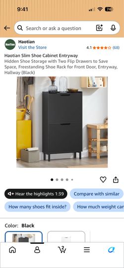 Shoe Rack / Cabinet