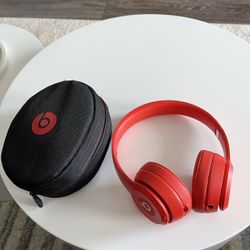 Red Solo4 Beats Headphones