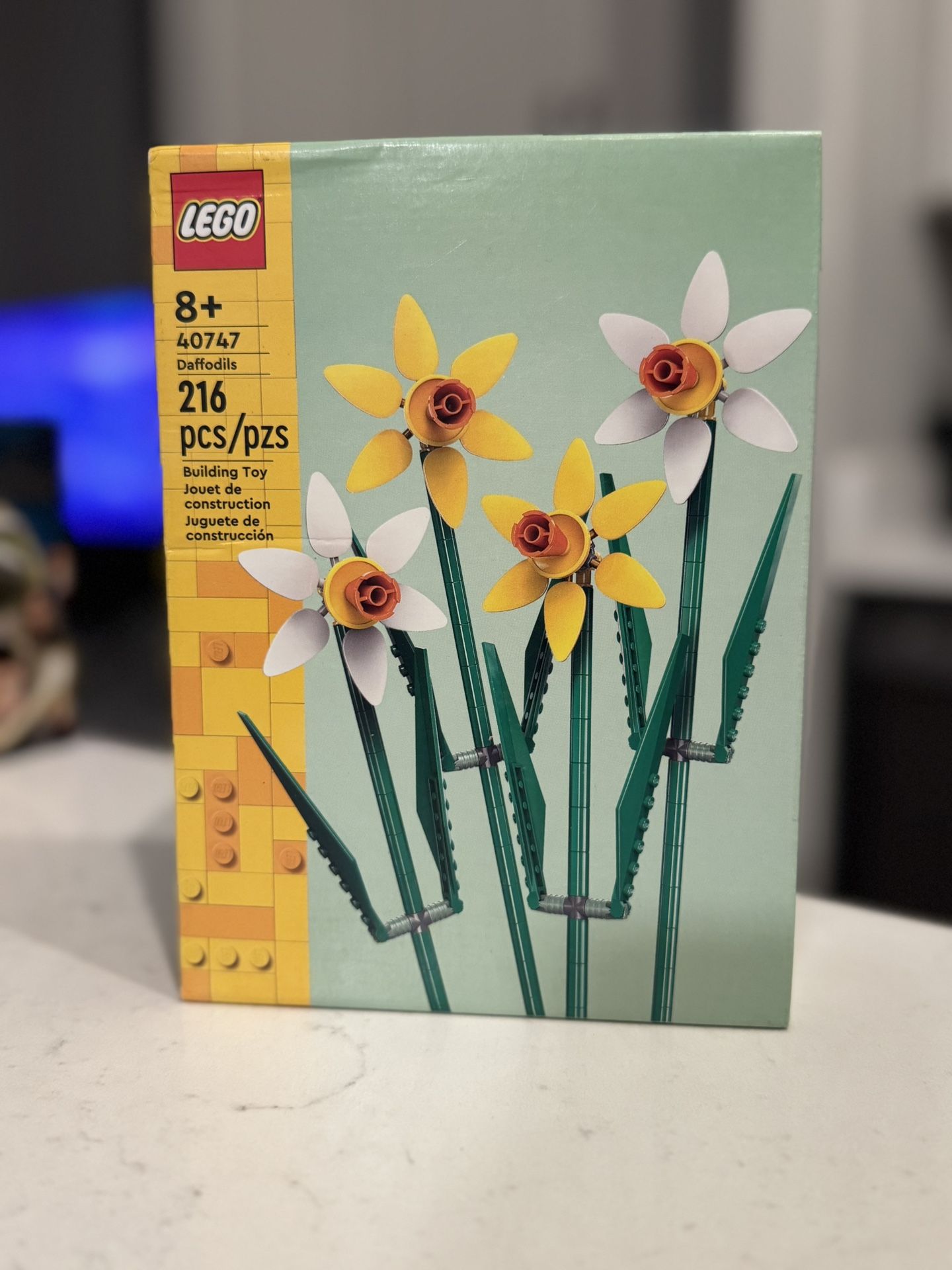 LEGO Botanicals: Daffodils (40747) Building Set New Sealed