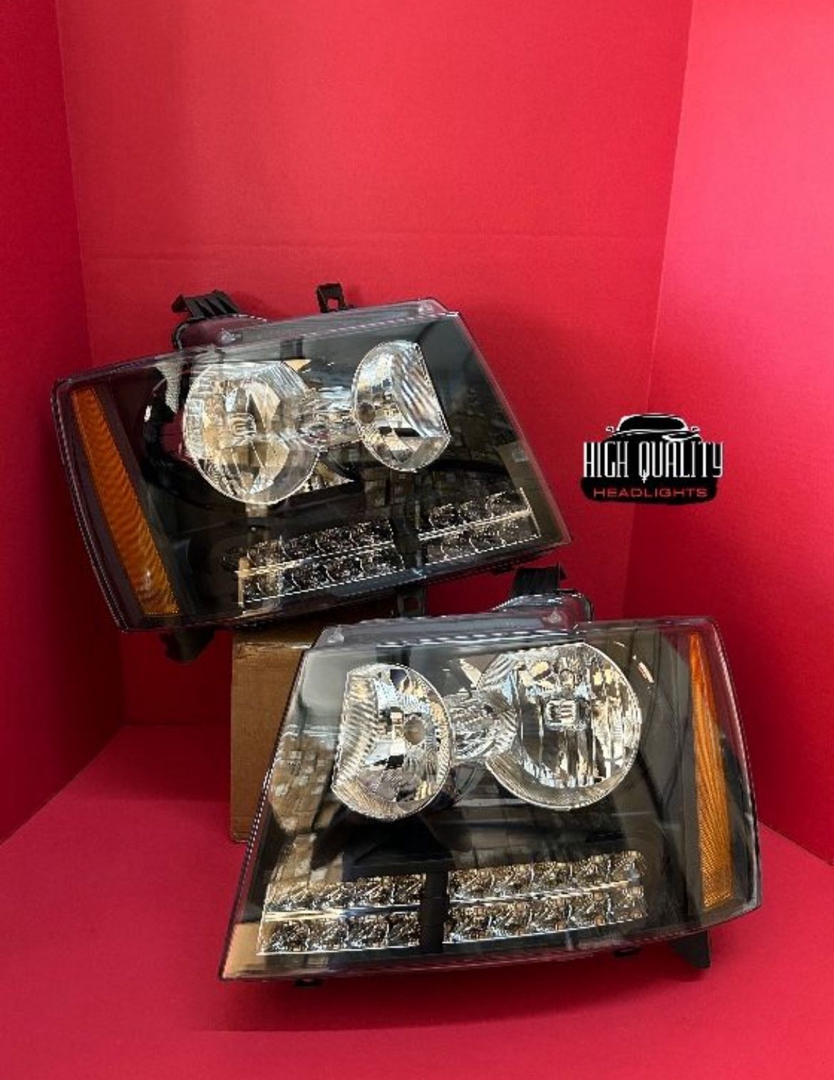Chevy Tahoe 2007. 2014 headlight.