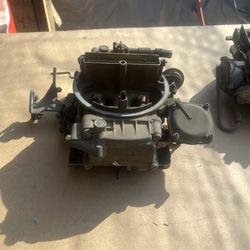 Holley Carb And Carter Carb