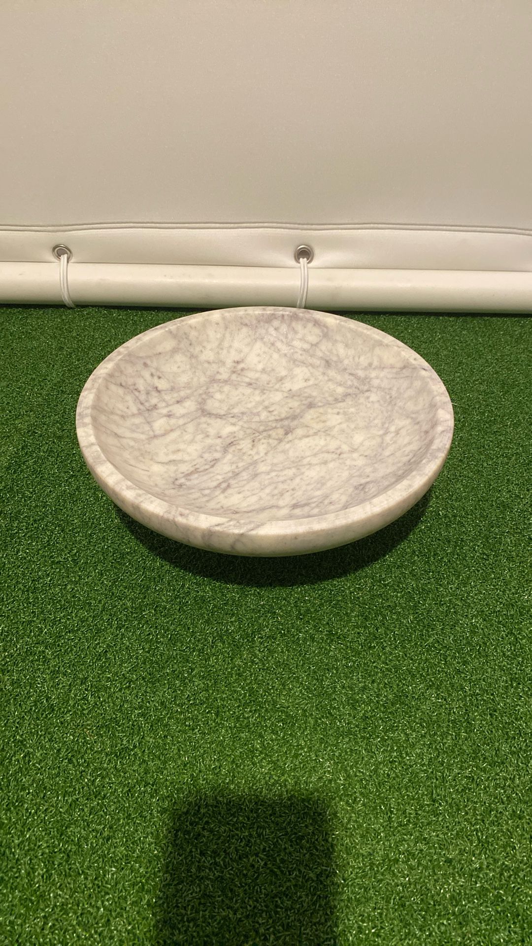 Shallow Marble Bowl