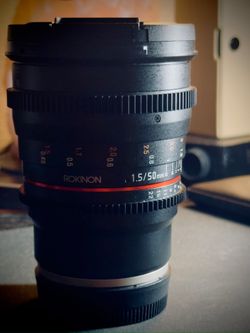 Rokinon Cine DS 50mm Full Frame Lens Sony E mount
