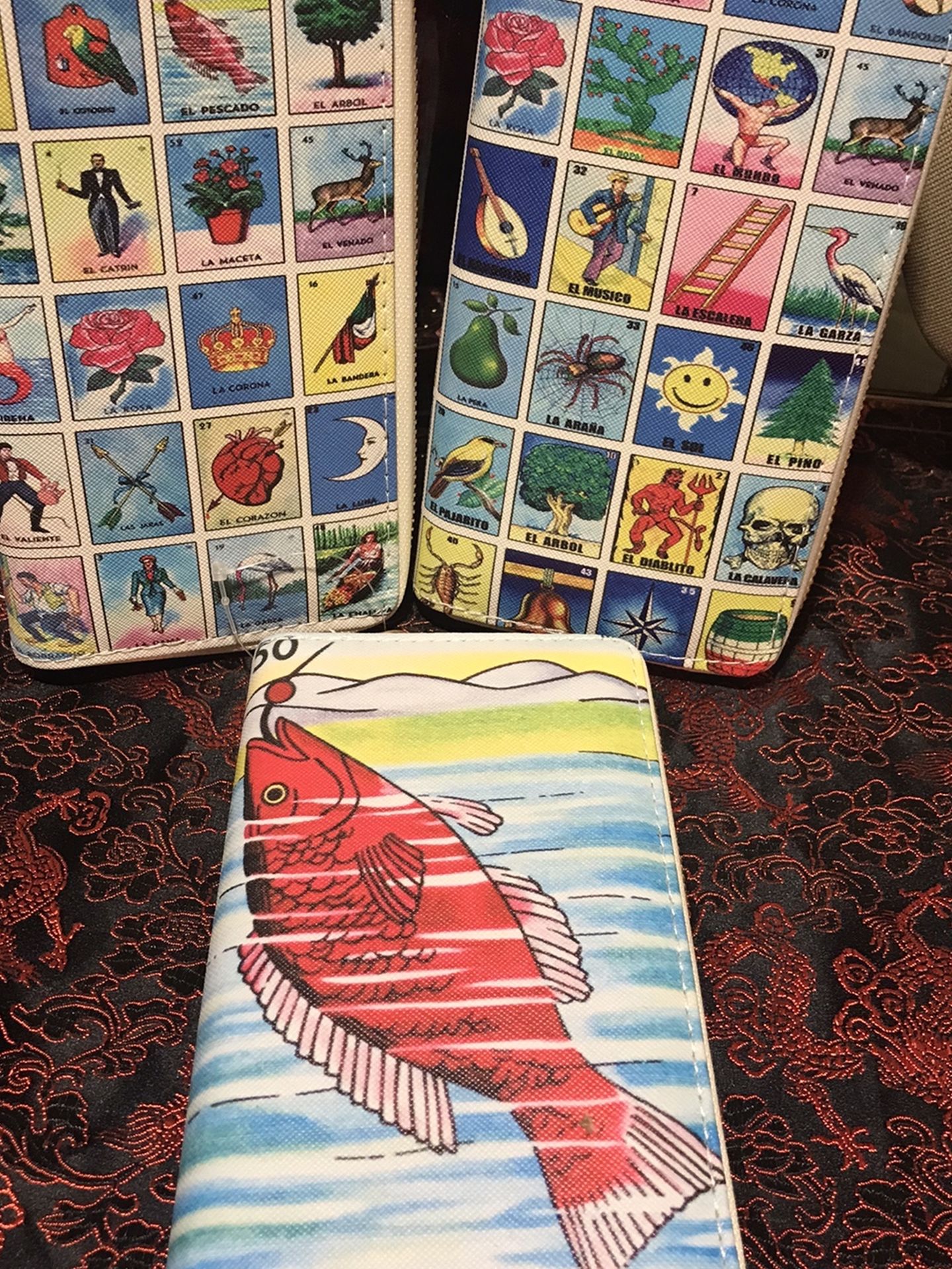 Loteria Mexican Wallets