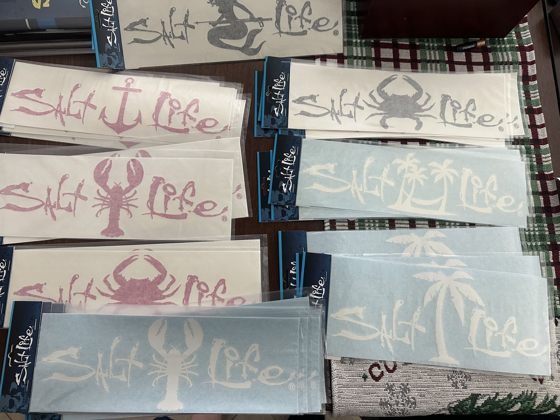 Salt Life Stickers Fishing