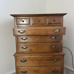 Solid wood dresser for sale – $290