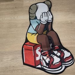 Kaws x Supreme Rug