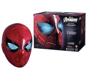 Marvel Legends Series Iron Spider Electronic Helmet - New