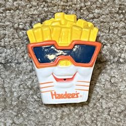 Vintage 1990 French Fries With Sunglasses Water Squirters Hardees Happy Meal Toy