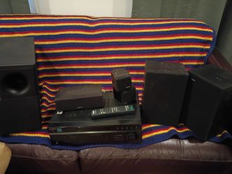 Only 85!! Home Theater System (Sony receiver + speakers, Bose sub