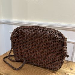 FREE Woven Leather Purse/Handbag