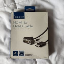 HDMI to DVI-D Cable 