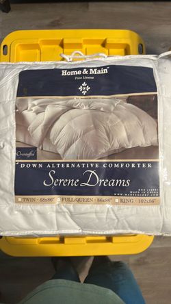 Home & Main Serene Dreams Down Alternative Comforter Full/Queen