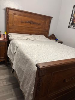 Queen size bed frame