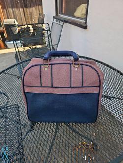 Vintage galaxy bowling ball with case