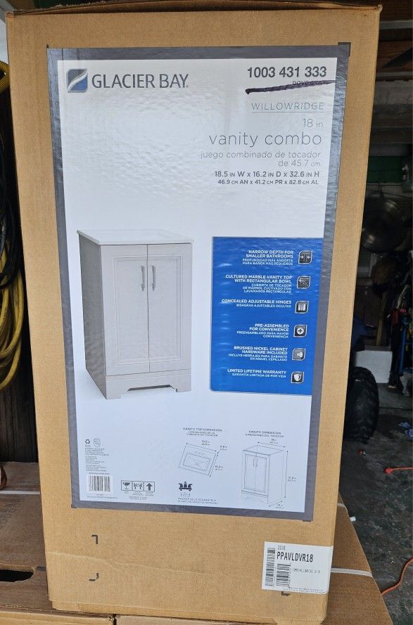 Vanity New Never Used