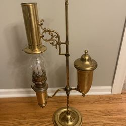 1983 (1883) Aladdin Brass Student Lamp