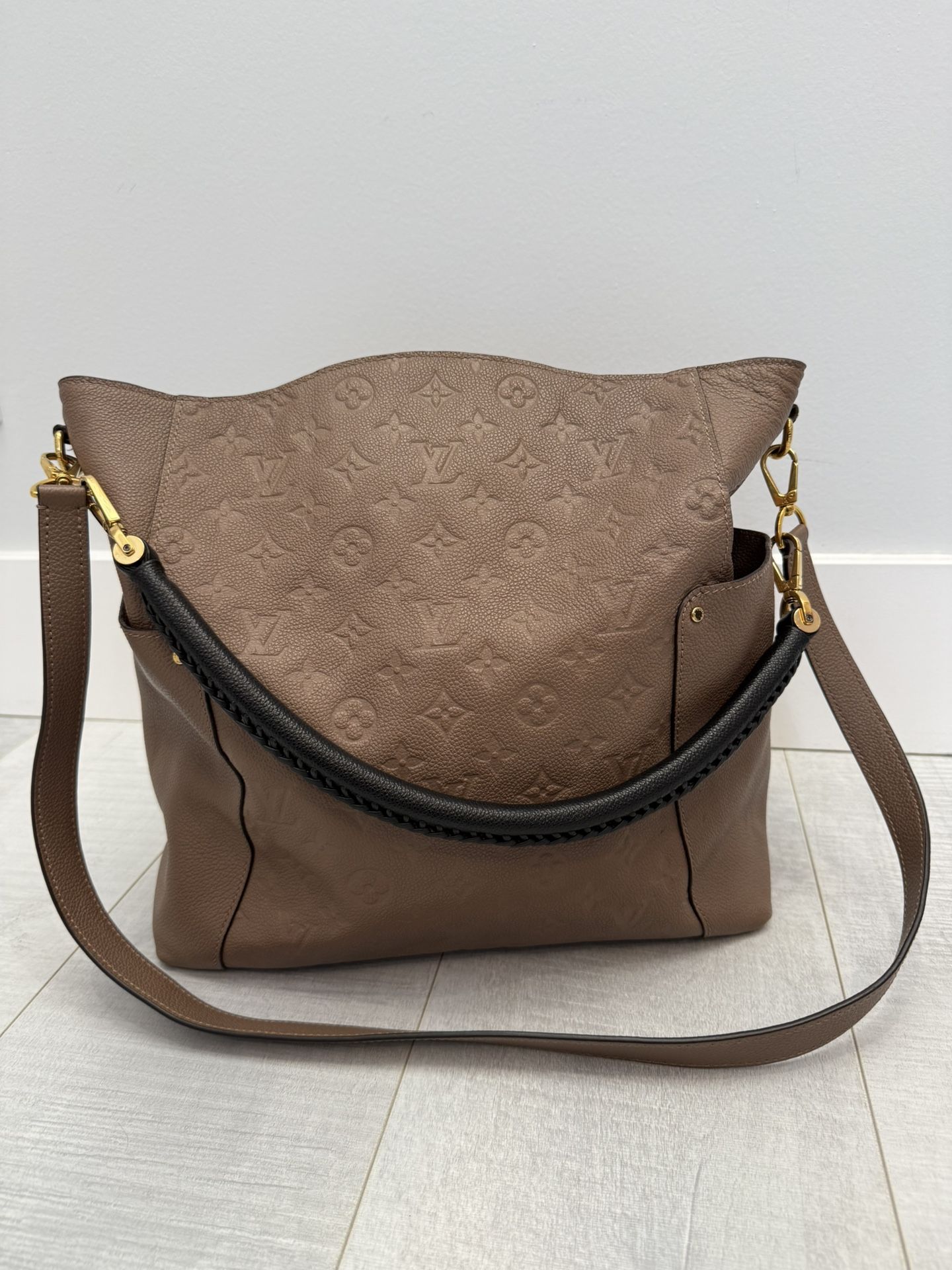 Louis Vuitton Bagatelle Monogram 2way Shoulder Bag Leather Shoulder Bag M50075