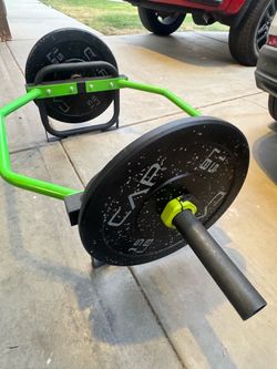 Hex Trap Bar with weights