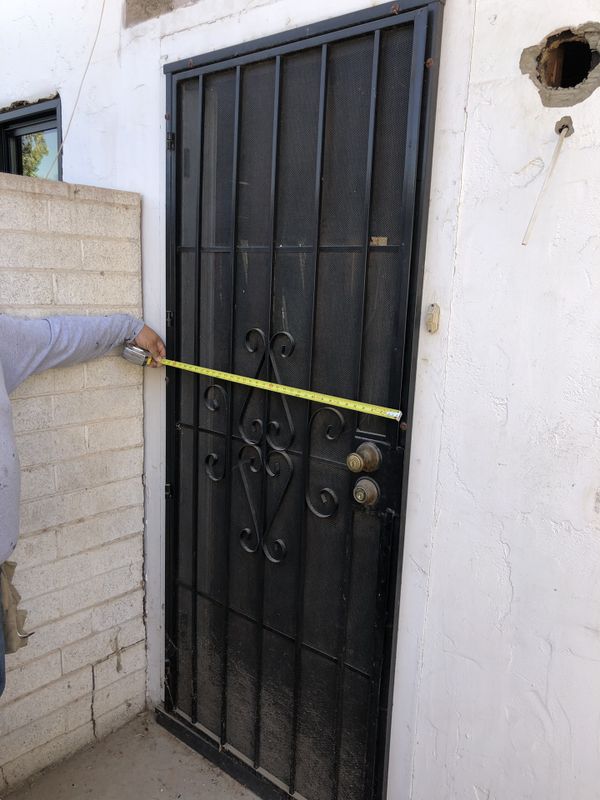Security door Screen door 32x 82 1/2 for Sale in Phoenix, AZ OfferUp