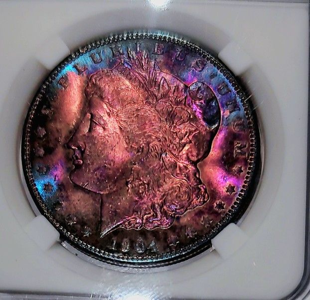 1904-O Morgan SILVER Dollar MS65