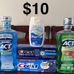 Oral Care Bundle: Toothpaste & Mouthwash