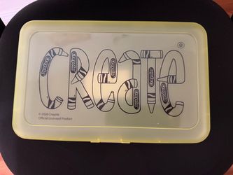 Crayola Create Plastic Storage Box