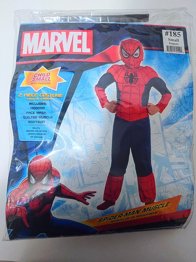 Kids' Marvel SPIDER-MAN Deluxe Muscle Costume
