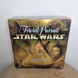 Star Wars Trivial Pursuit Classic Trilogy Collector's Edition Board Game