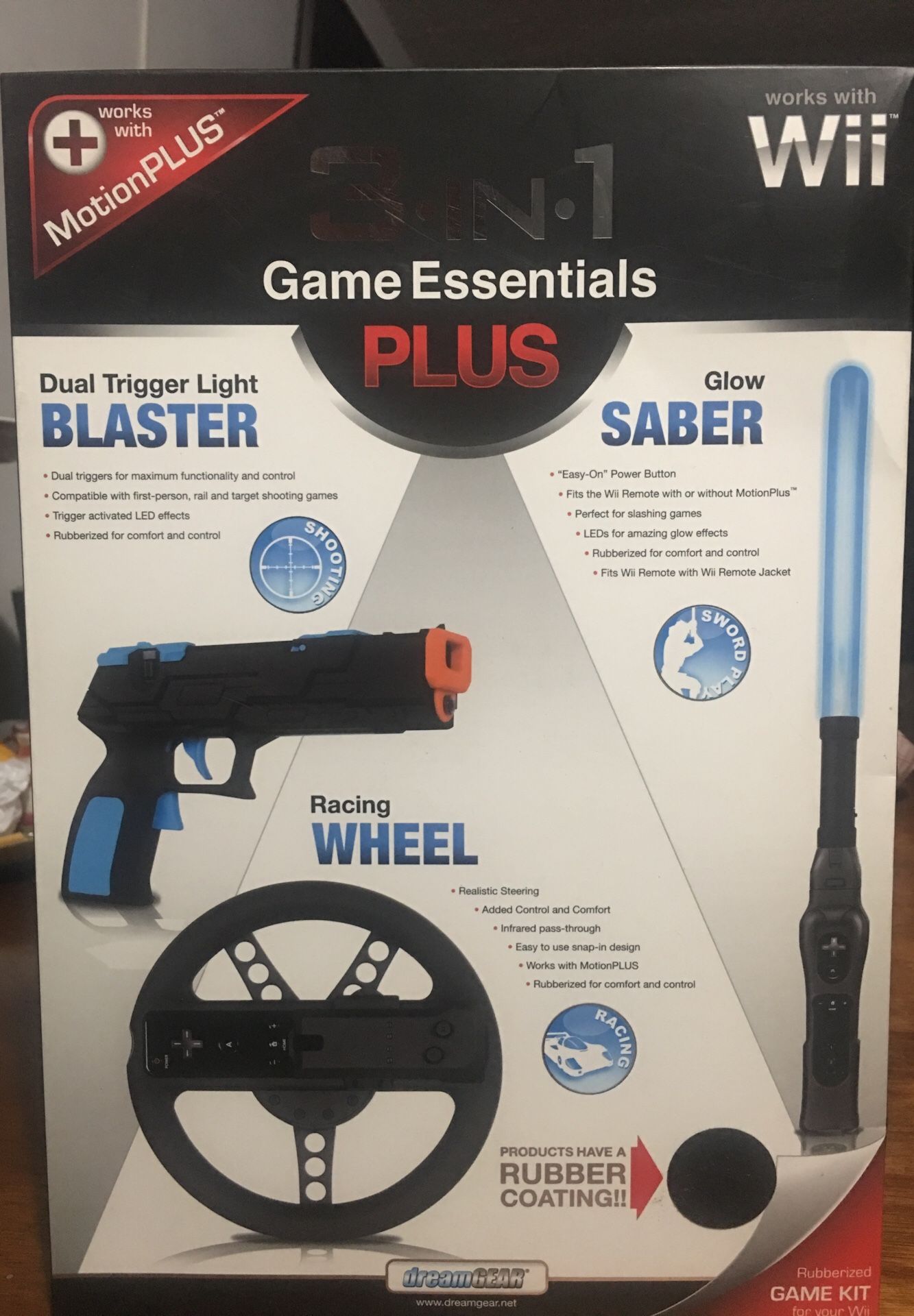 3 in 1. Game Essentials Plus