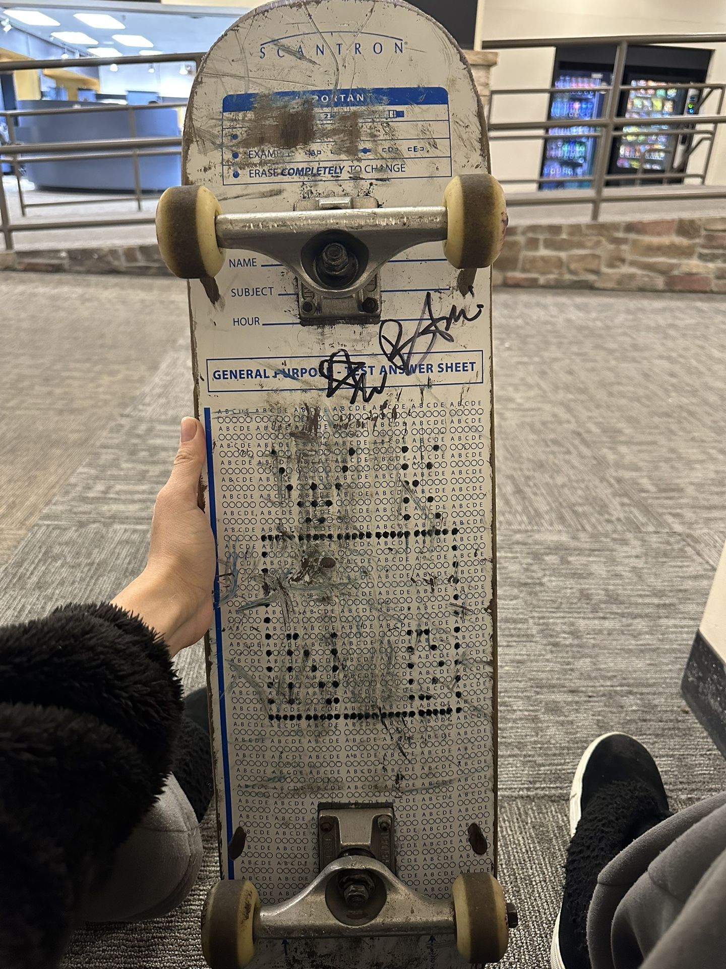 Bam Margera Autographed Board