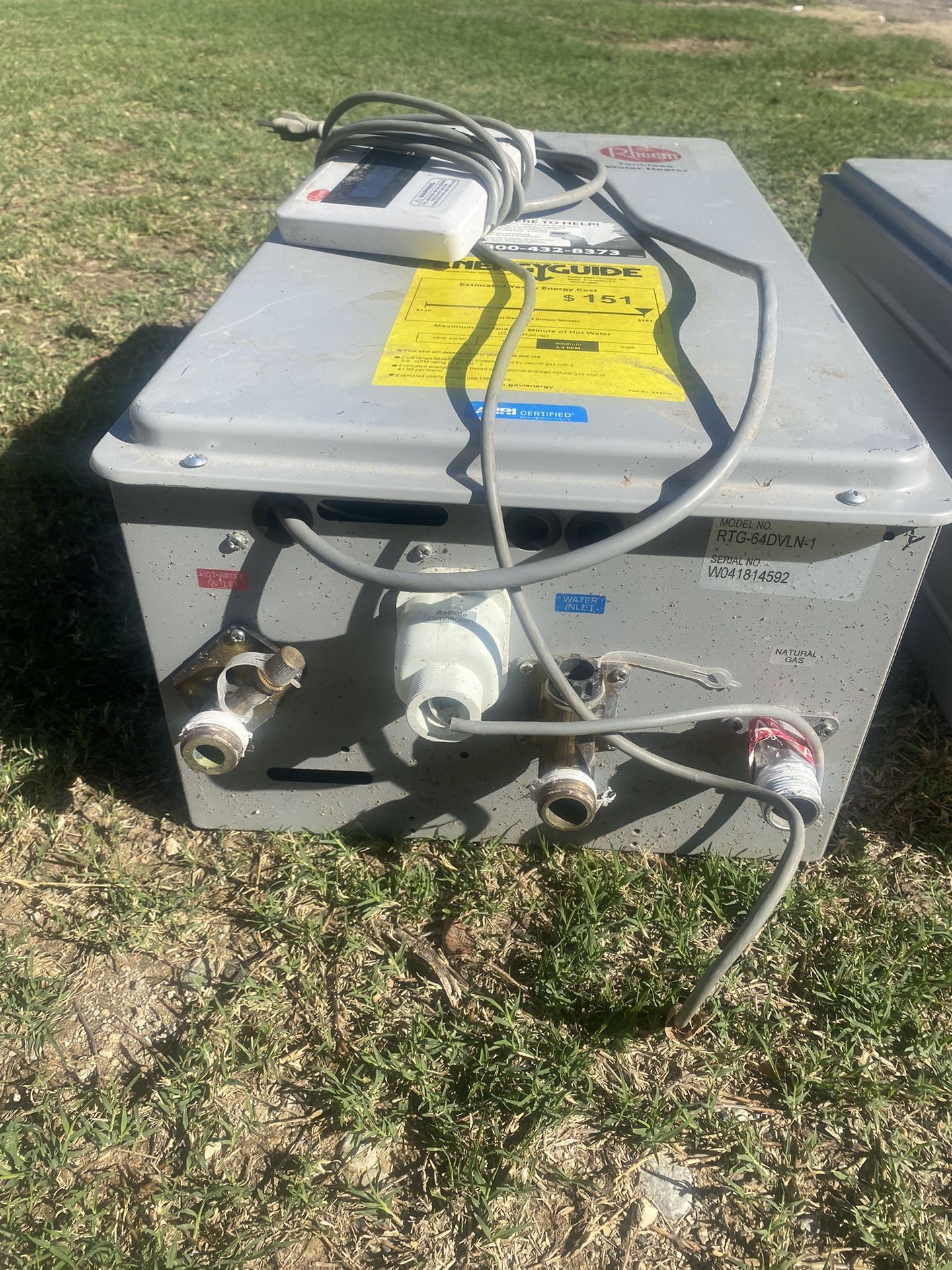 Natural Gas Tankless Water Heaters