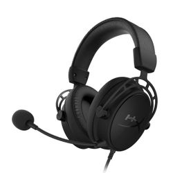 HyperX Cloud Alpha S - PC Gaming Headset, 7.1 Surround Sound, Adjustable Bass, Dual Chamber Drivers, Chat Mixer, New Open Box 