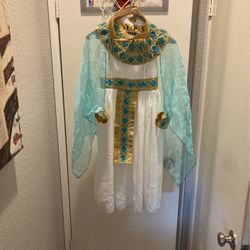 Girls Cleopatra Halloween Costume Small 4-6