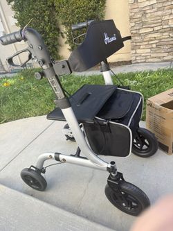 Brand New Walker with larger wheels. Safe mobility walk after surgery recovery /