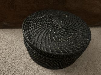 Sturdy Rattan Basket 
