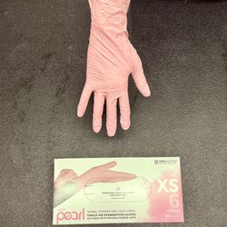 4 Mil Nitrile Gloves PINK