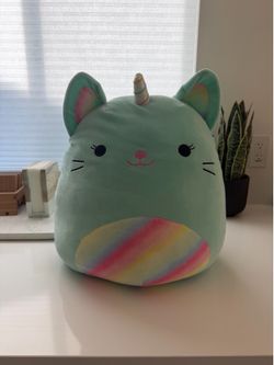 Large Squishmallow Nicole Cat Unicorn