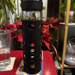 Glass Water Bottle