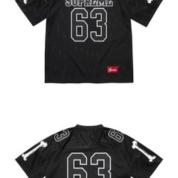 Supreme Bones Jersey Black Size M DS